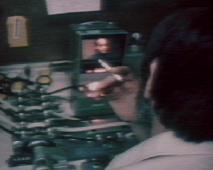 Romero editing a scene from Dawn